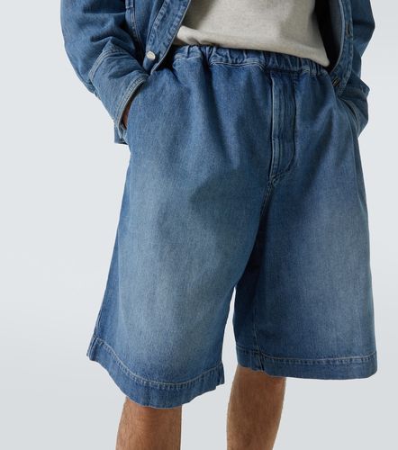 Plan C Denim Bermuda shorts - Plan C - Modalova