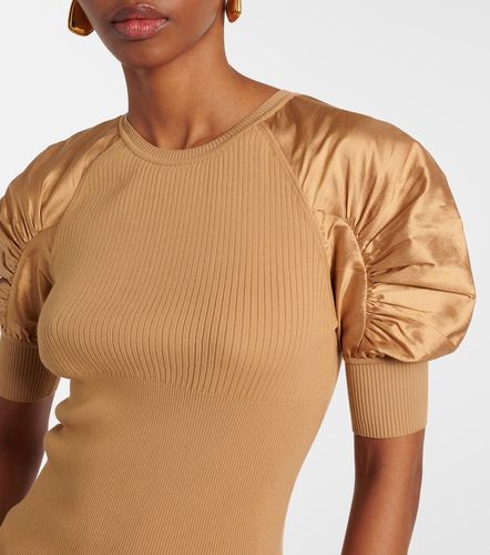 Max Mara Top acanalado de crepé - Max Mara - Modalova