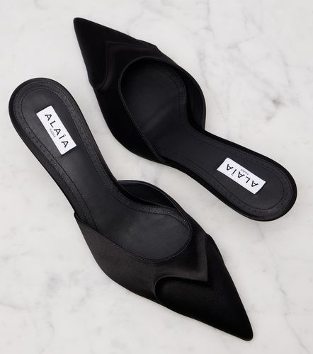 Alaïa Mules Le Cœur 3D 55 de satén - Alaia - Modalova