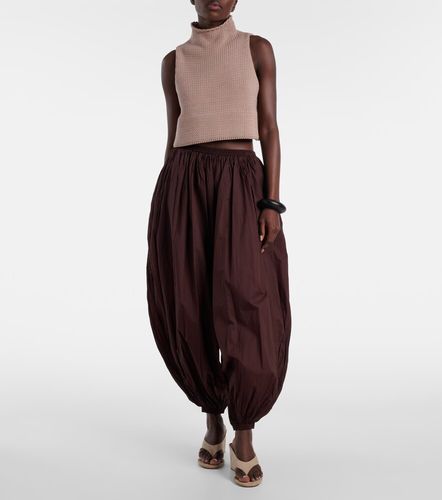 Alaïa Cropped-Top aus einem Baumwollgemisch - Alaia - Modalova