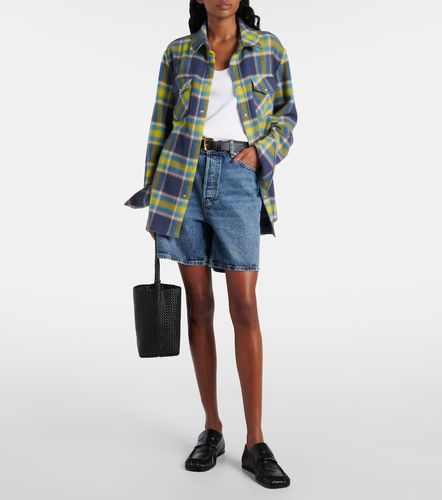 Frame High-rise denim shorts - Frame - Modalova