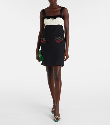Miniabito in Crepe Couture con ricamo - Valentino Garavani - Modalova