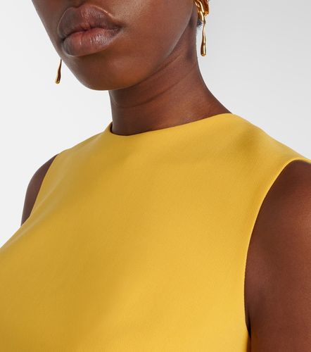 Wool-blend crop top - Carolina Herrera - Modalova