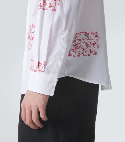 Camisa de popelín de algodón bordada - Simone Rocha - Modalova
