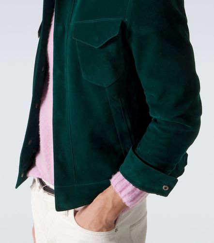 Tom Ford Jacke aus Veloursleder - Tom Ford - Modalova