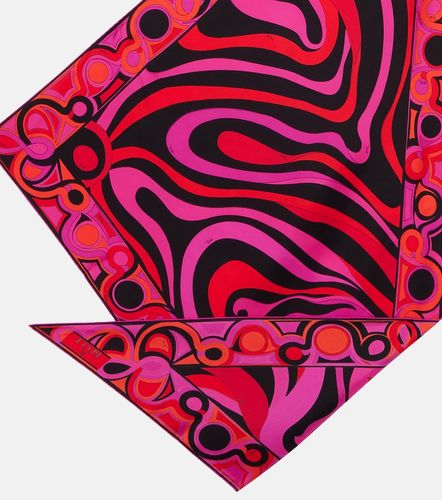 Pucci Iride silk twill scarf - Pucci - Modalova