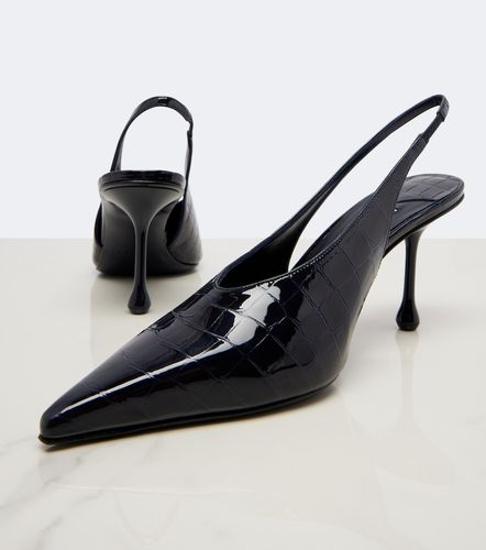 Isa croc-effect leather slingback pumps - Jimmy Choo - Modalova