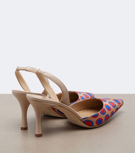 Carolyne polka-dot slingback pumps - Manolo Blahnik - Modalova