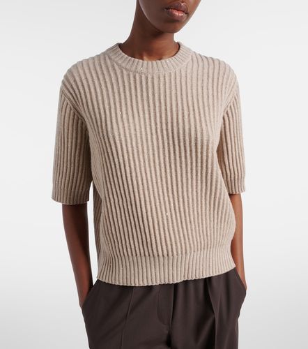 Pullover con paillettes - Brunello Cucinelli - Modalova