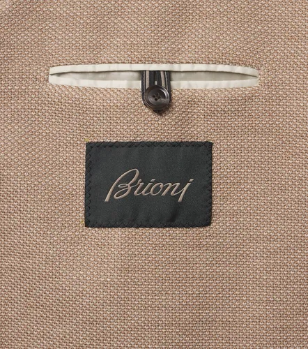 Brioni Blazer de lana y seda - Brioni - Modalova
