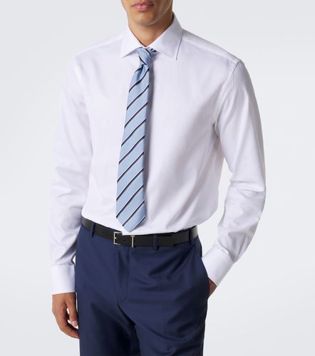 Camisa de popelín de algodón - Canali - Modalova