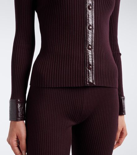 Courrèges Cárdigan acanalado - Courreges - Modalova