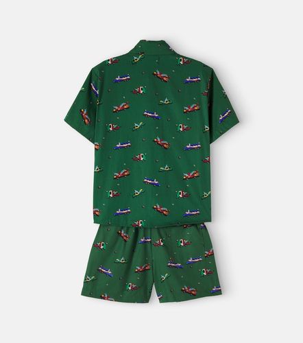 Fábula Set de camisa y shorts de algodón estampado - Fabula - Modalova