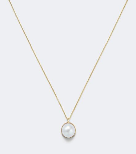Collar Luce Simple de oro de 14 ct con cabujón de perlas de agua dulce - Sophie Bille Brahe - Modalova