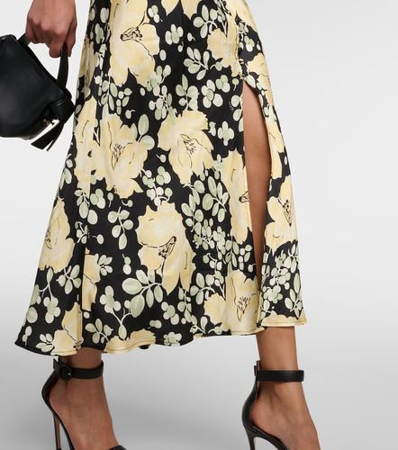 Bedrucktes Midikleid Simone aus Satin - Rixo - Modalova