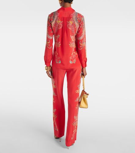 Etro Camisa de seda floral - Etro - Modalova