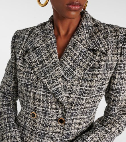 Abrigo de tweed de Lurex® - Alessandra Rich - Modalova