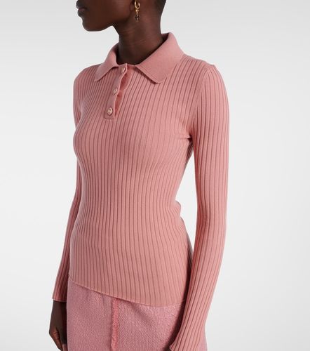Gerippter Polo-Pullover aus einem Wollgemisch - Dolce&Gabbana - Modalova
