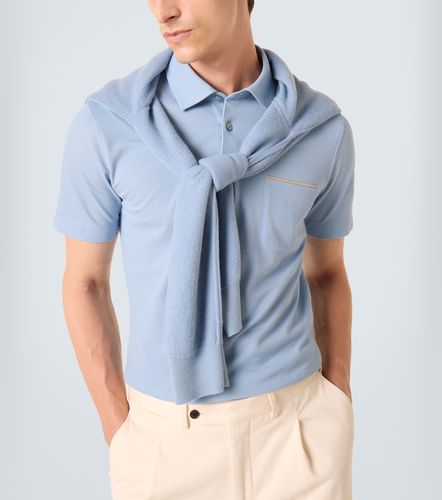 Zegna Polo de piqué de algodón - Zegna - Modalova