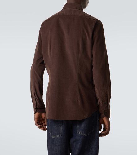 Incotex Camisa de pana de algodón - Incotex - Modalova