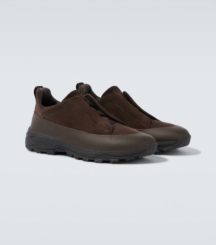 Triple Stitch Monte suede sneakers - Zegna - Modalova