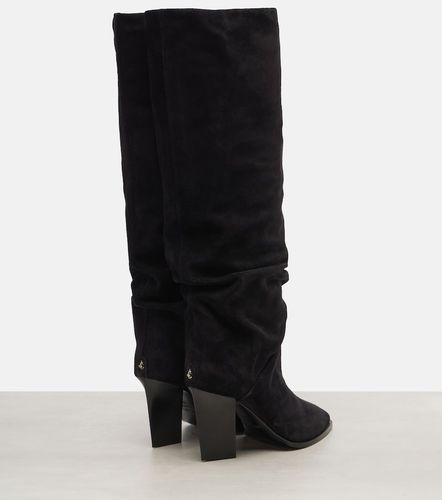 Jimmy Choo Stivali Hart 85 in suede - Jimmy Choo - Modalova