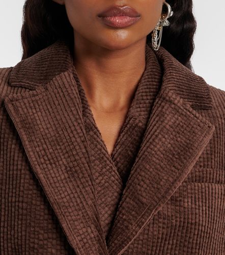 Ganni Blazer de pana de algodón - Ganni - Modalova
