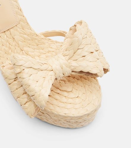 Le Cadeau raffia espadrille wedges - Mach & Mach - Modalova