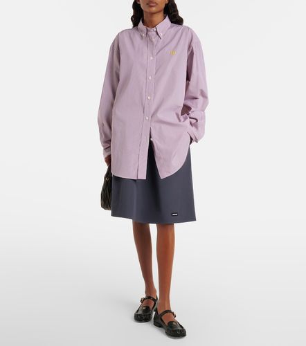 Miu Miu Oversize-Hemd aus Baumwolle - Miu Miu - Modalova