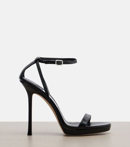 Moza leather platform sandals - Jimmy Choo - Modalova
