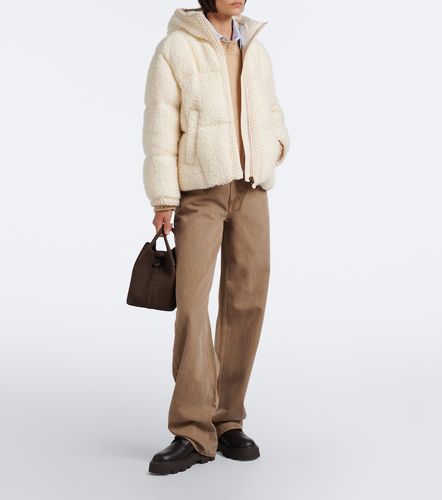 Cristallin wool-blend boucle down jacket - Moncler - Modalova