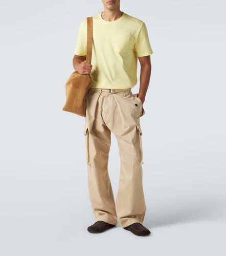Loewe Camiseta de algodón con logo - Loewe - Modalova