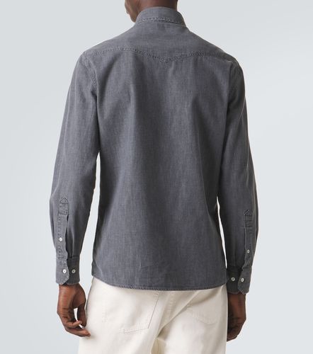 Brunello Cucinelli Camicia di jeans - Brunello Cucinelli - Modalova