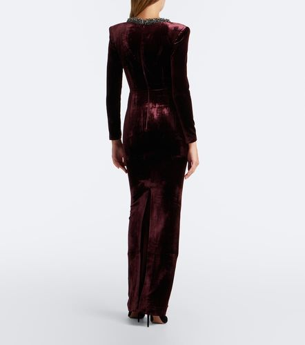 Abito lungo in velluto - Roland Mouret - Modalova