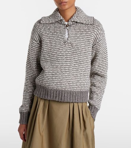Pullover in misto cotone e lana a righe - Polo Ralph Lauren - Modalova