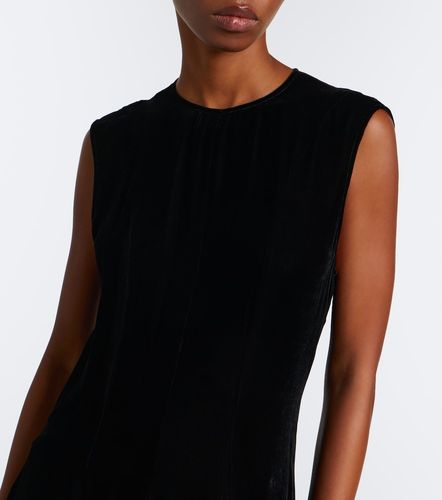 Abito midi in velluto plissé - Stella McCartney - Modalova