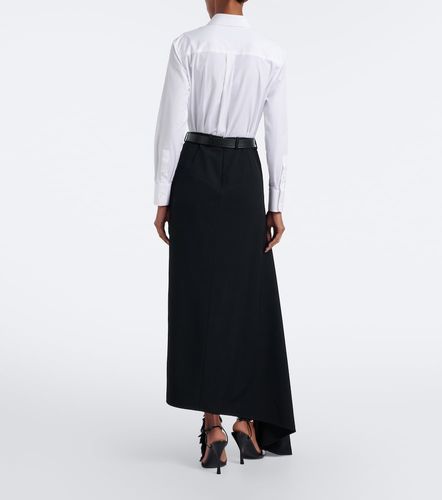 Givenchy Asymmetric wool midi skirt - Givenchy - Modalova