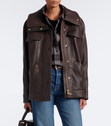 Silversmith leather jacket - Veronica Beard - Modalova