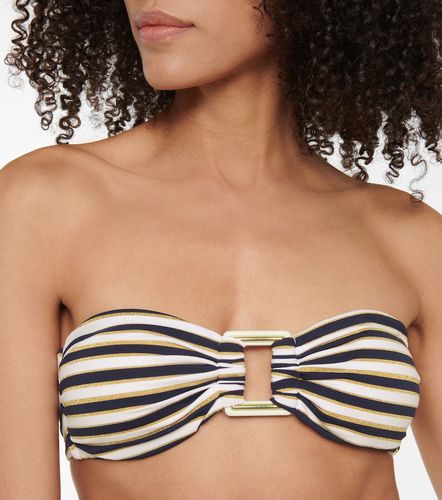 Top bikini Angola a righe - Melissa Odabash - Modalova
