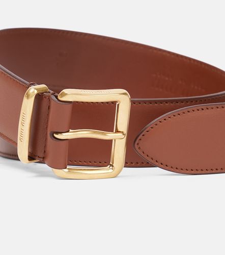 Miu Miu Leather belt - Miu Miu - Modalova