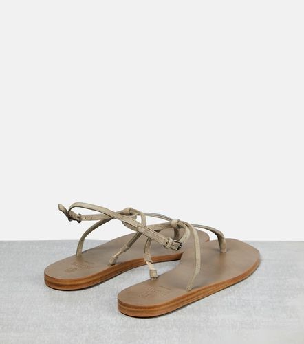 Sandali infradito in suede - Brunello Cucinelli - Modalova