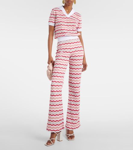 Zig Zag high-rise flared pants - Missoni - Modalova