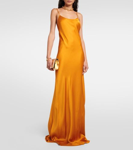 Abito lungo Cami in satin - Victoria Beckham - Modalova