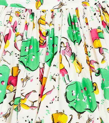 Falda Umbrella de algodón estampada - Morley - Modalova