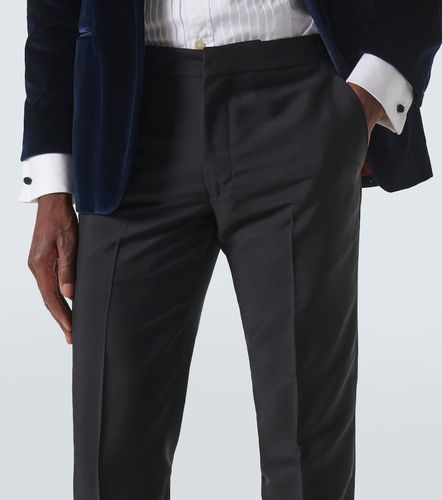 Rubinacci Modluca wool tuxedo pants - Rubinacci - Modalova