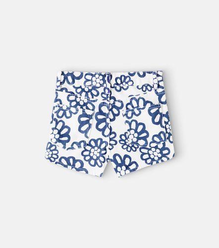Fábula Shorts en denim floral - Fabula - Modalova