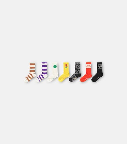 Set de 7 calcetines en mezcla de algodón - Mini Rodini - Modalova