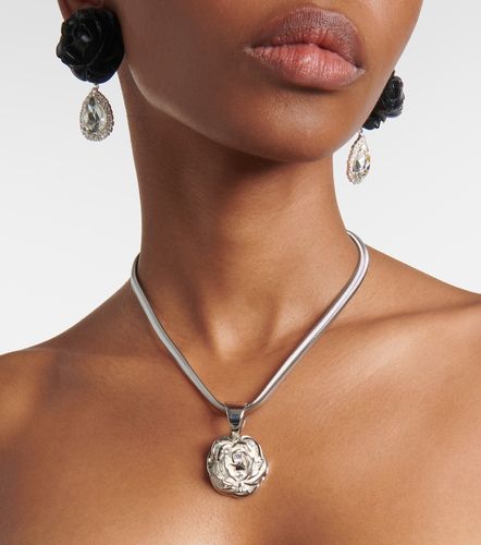 Collana con pendente e cristalli - Magda Butrym - Modalova