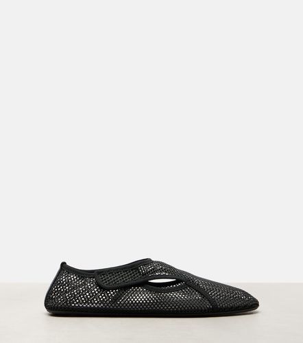 Alaia Fishnet slip-on shoes - Alaia - Modalova