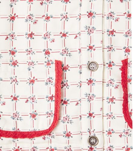 Chaleco Lissy de algodón floral bordado - Bebe Organic - Modalova